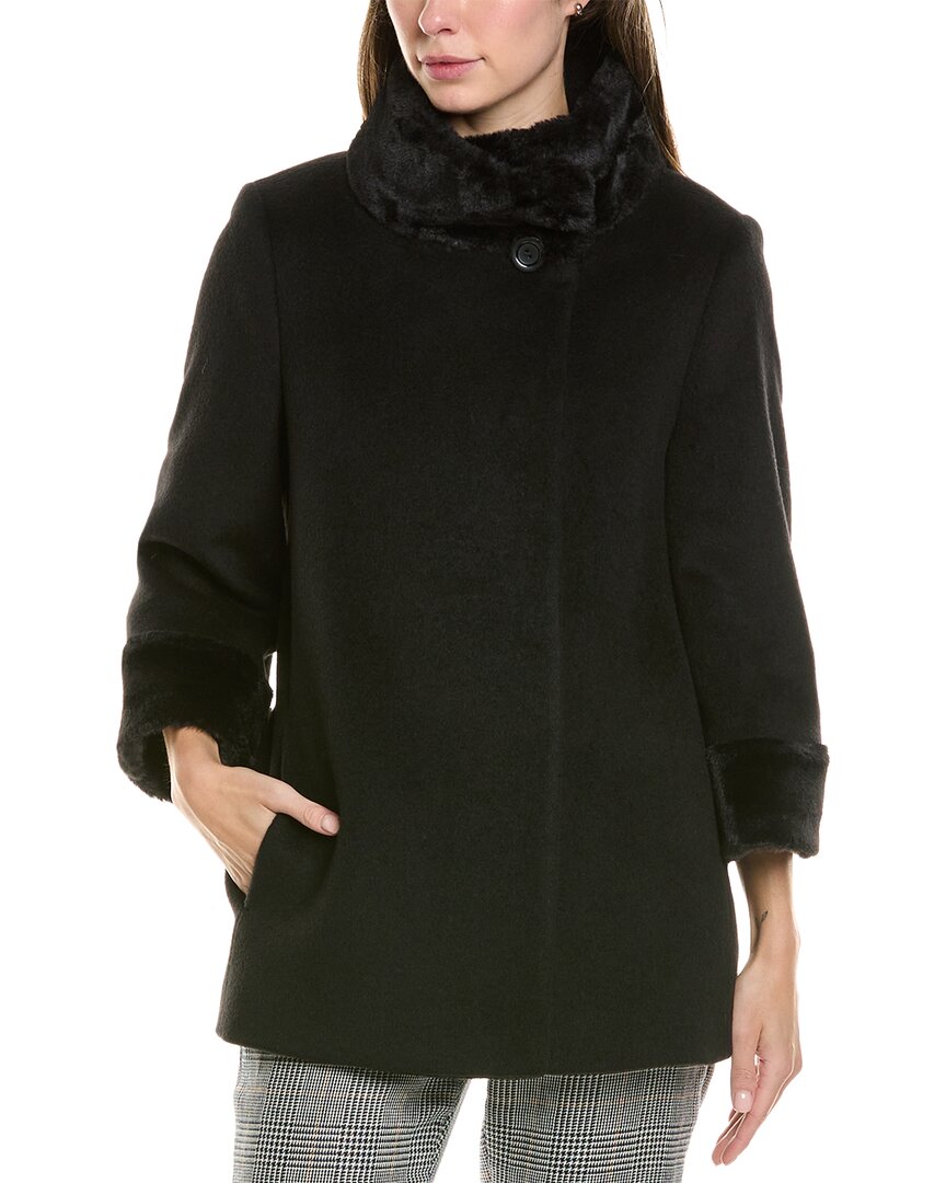 Cinzia Rocca Icons Wool-Blend Coat2