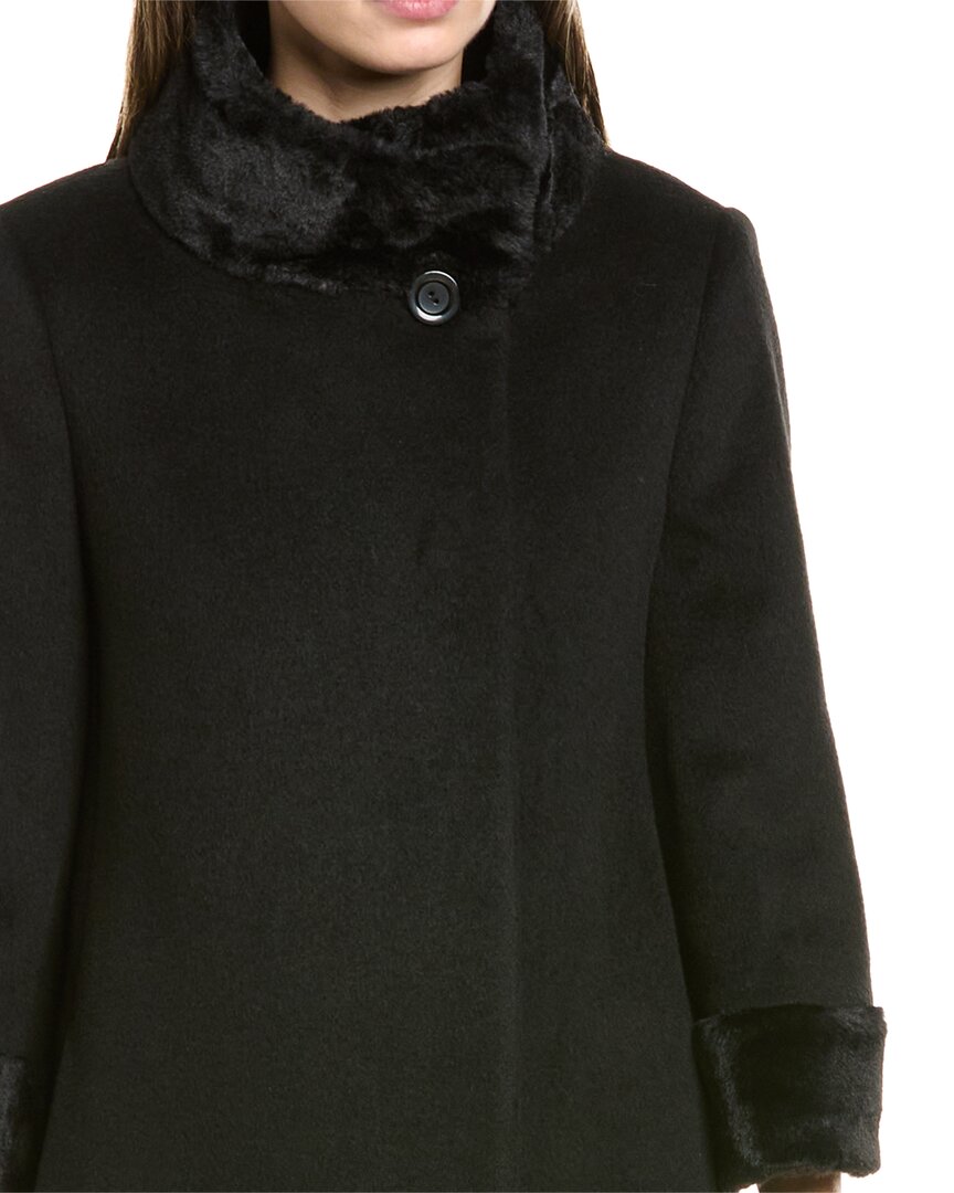 Cinzia Rocca Icons Wool-Blend Coat5