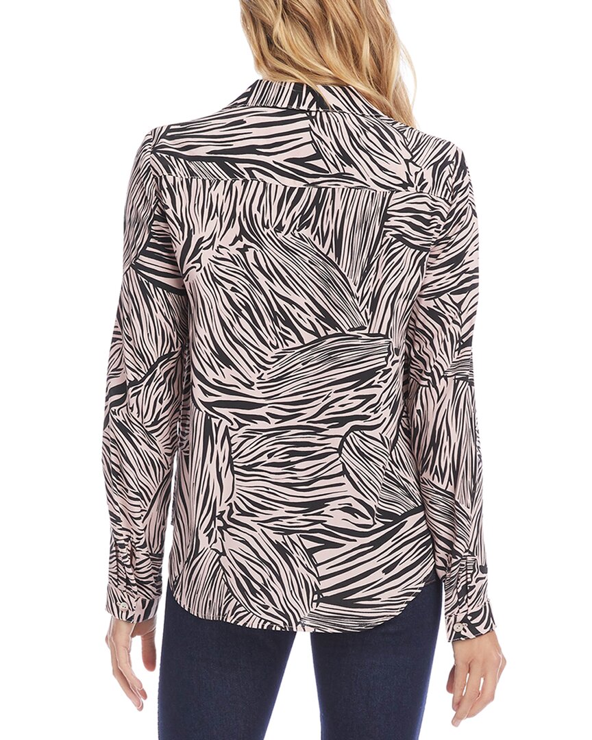 Karen Kane Half Placket Shirt