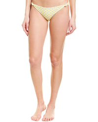 For Love & Lemons Limoncello Bikini Bottom Yellow