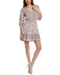 Walker & Wade Kelsey Mini Dress Pink