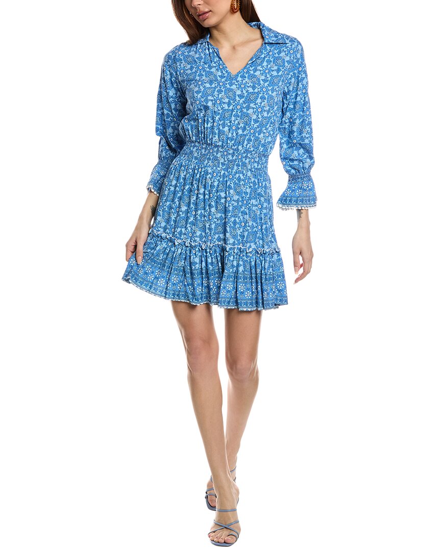 Walker & Wade Mia Mini Dress Blue