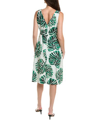 Anne Klein Eyelet Midi Dress