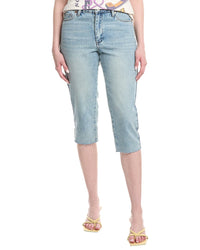 Blank Nyc Double Time Capri Jean Blue