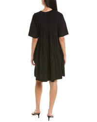 Alpha Studio Shirred T-Shirt Dress