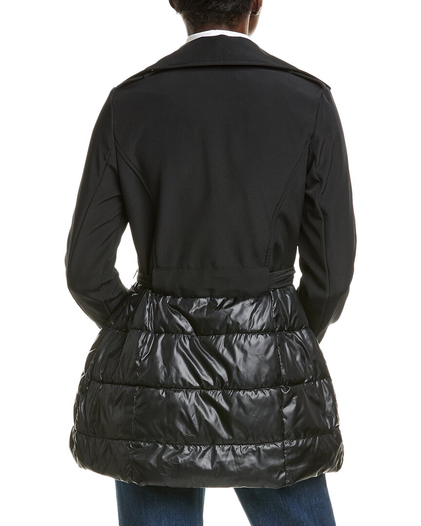 Nicole Miller Soft Shell Trench Coat