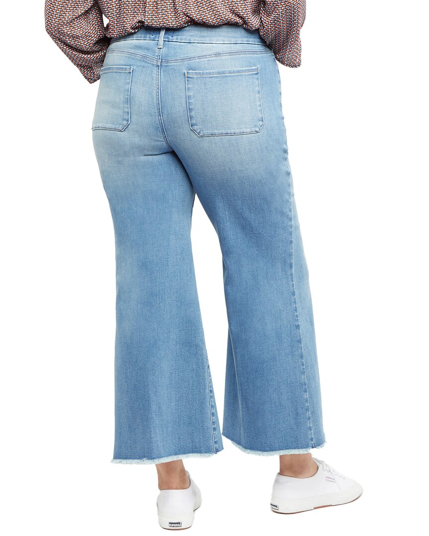 Nydj Patchie Clean Brookes Wide Leg Jean
