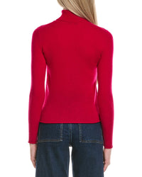 Sofiacashmere Turtleneck Wool & Cashmere-Blend Sweater