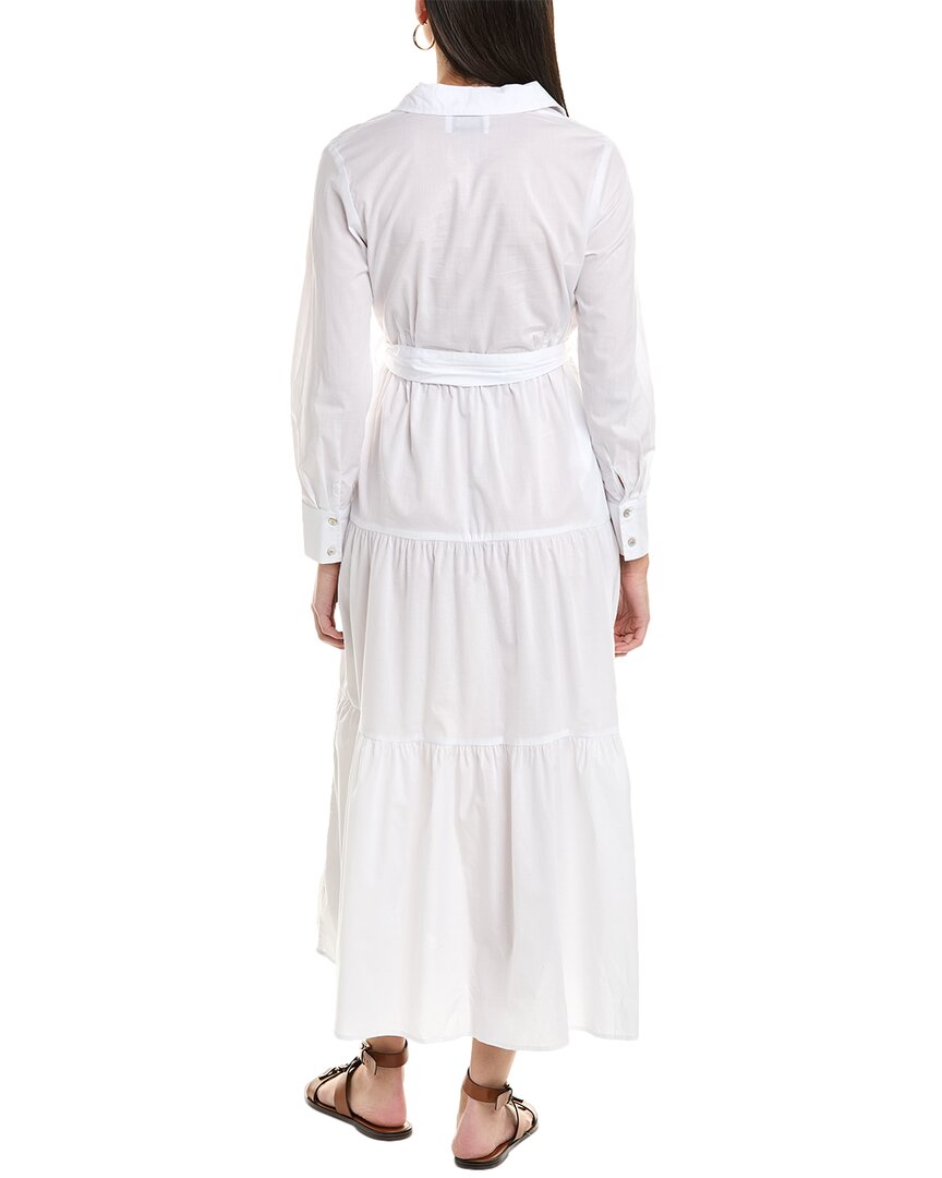 Alpha Studio Tiered Shirtdress