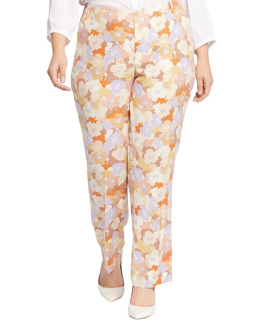 Nydj Plus Marilyn Sunset Grove Trouser Jean Multi