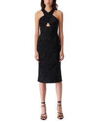 Iro Knee-Length Dress Shiny Black