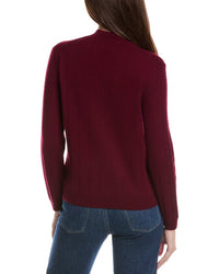 Bruno Magli Wide Rib Wool & Cashmere-Blend Sweater