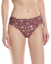Monte & Lou Ruched Bottom Purple 4