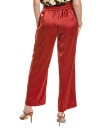 Anne Klein Belted High-Rise Wide Leg Pant