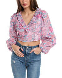 Ramy Brook Penelope Top Pink