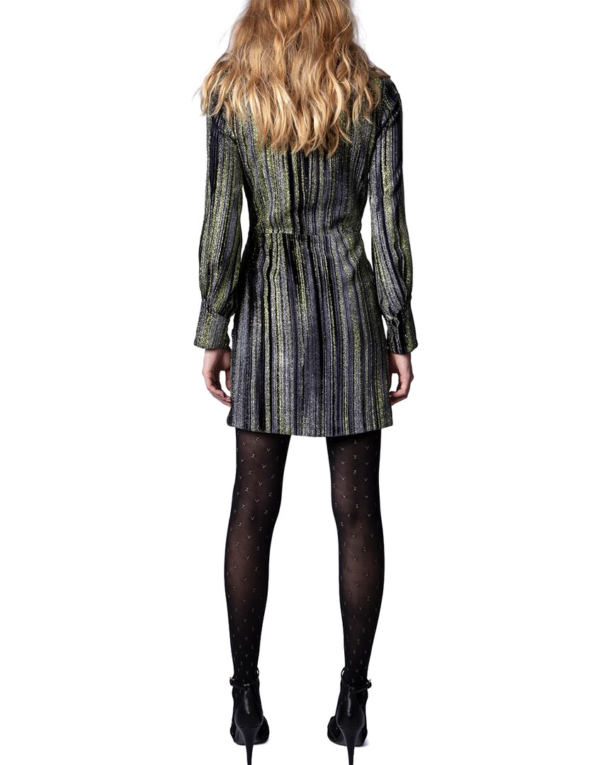 Zadig & Voltaire - Rain Glitter Dress - Black