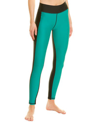 Terez Colorblocked Legging Regular 00 (XXS) Green