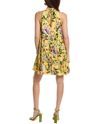 Borgo De Nor Maggie Silk-Blend Mini Dress