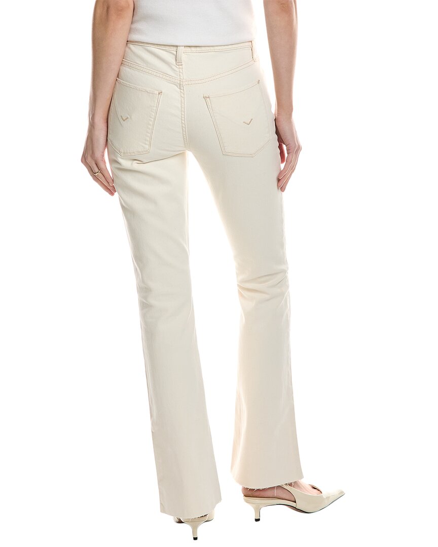 Hudson Jeans Nico Mid-Rise Ecru Bootcut Jean