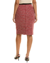 St. John Tweed Pencil Skirt