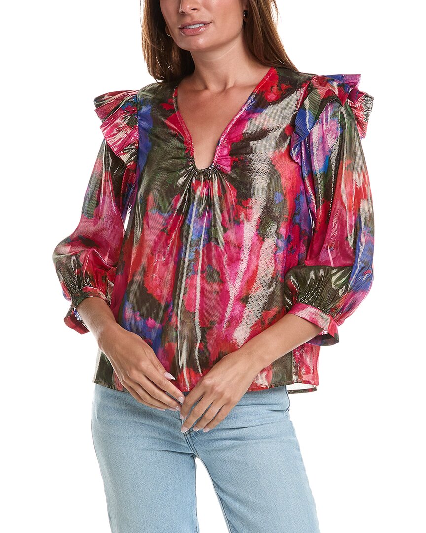 Crosby By Mollie Burch Anya Top Red