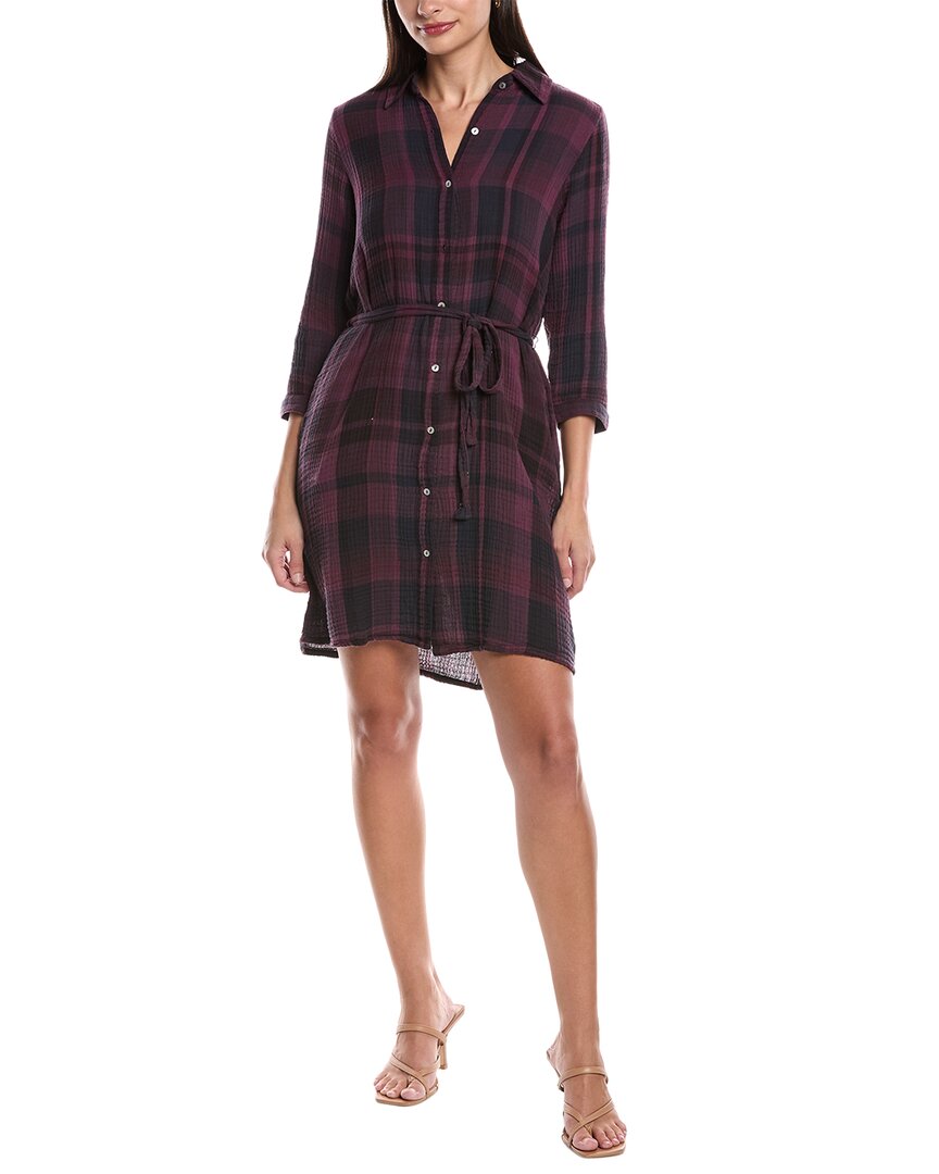 Michael Stars Michael Stars Polly Gauze Shirtdress
