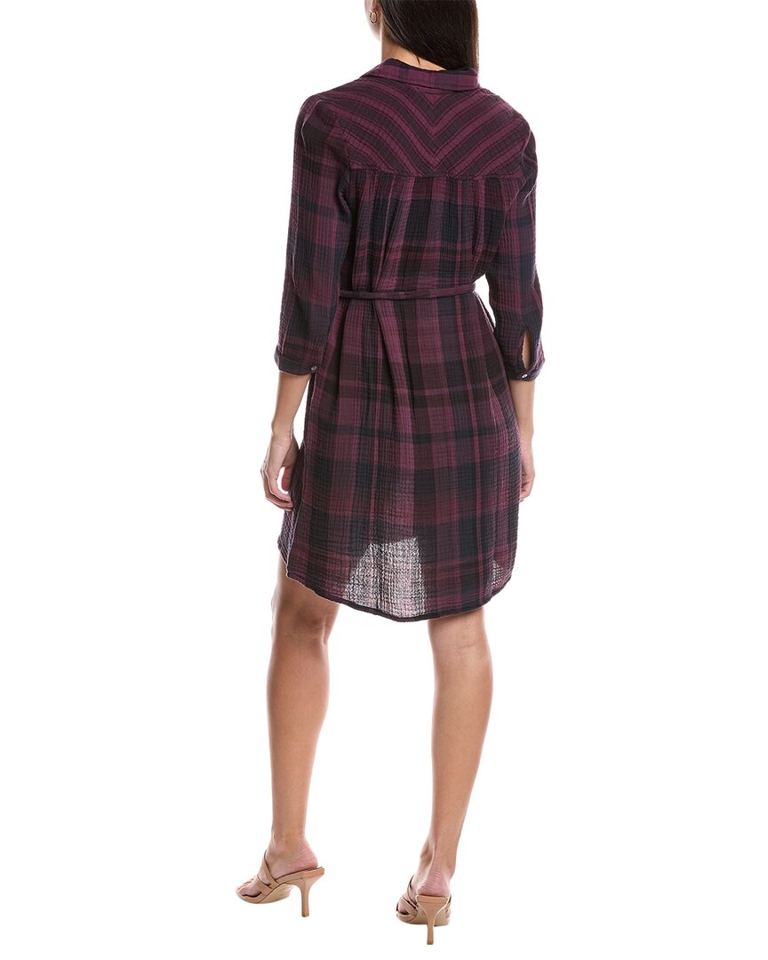 Michael Stars Michael Stars Polly Gauze Shirtdress