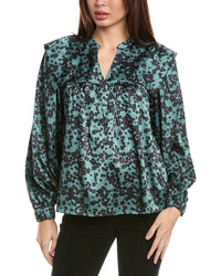 Crosby By Mollie Burch Gaines Top Green