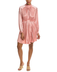 Beulah Accordion Pleated Mini Dress
