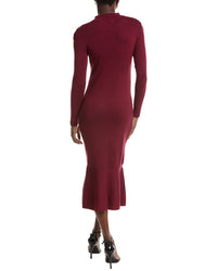 T Tahari Mock Neck Sweaterdress