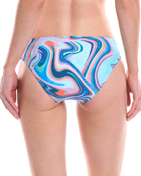 La Blanca Cove Side Shirred Hipster Bikini Bottom