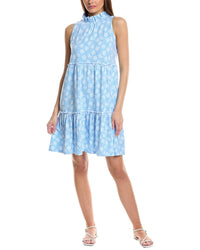 Duffield Lane Nicola Mini Dress Blue Regular 0 (XS)