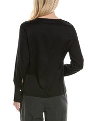 Hugo Boss Bidinta Silk-Blend Blouse