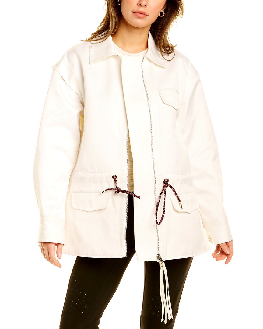 Moncler Short Coat White 0