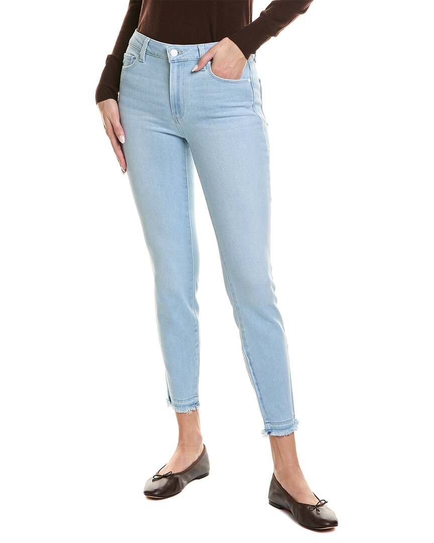 Paige Hoxton Ankle Macaron Distressed Skinny Leg Jean