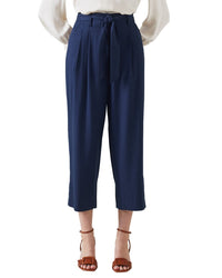 Lk Bennett Almeida Trouser Blue