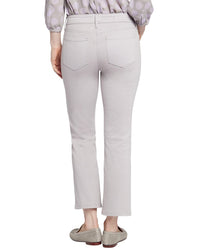 Nydj Marilyn Pearl Grey Ankle Crop Jean