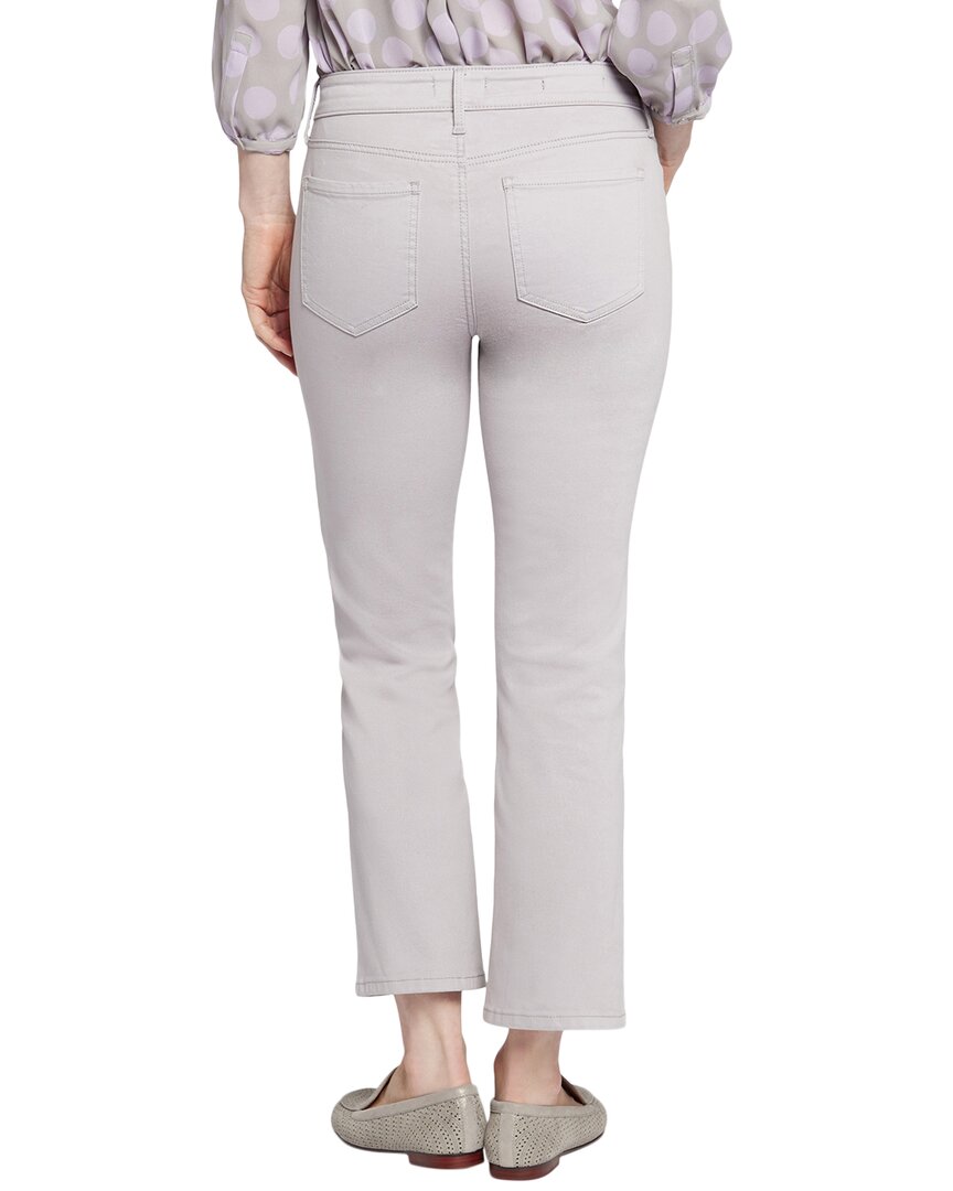 Nydj Marilyn Pearl Grey Ankle Crop Jean