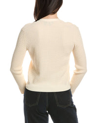 Theory Lace Trim Cardigan