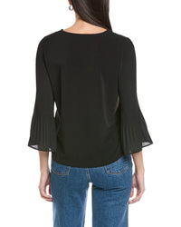Cece V-Neck Knit Top