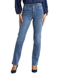Nydj Marilyn Clear Brook Straight Leg Jean Multi 23" Waist