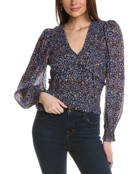 ★ISABEL MARANT ETOIRE ★ ブラウス top_leonard_faded_black-ss23-