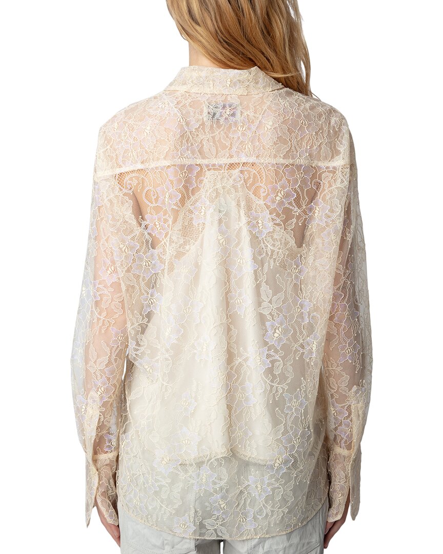 Zadig & Voltaire Tyrone Lace Blouse