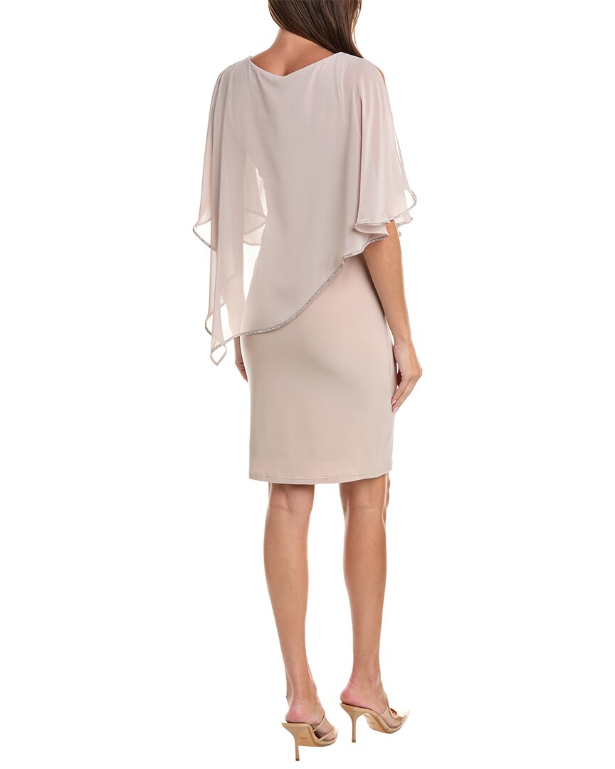 Joseph Ribkoff Chiffon Overlay Dress