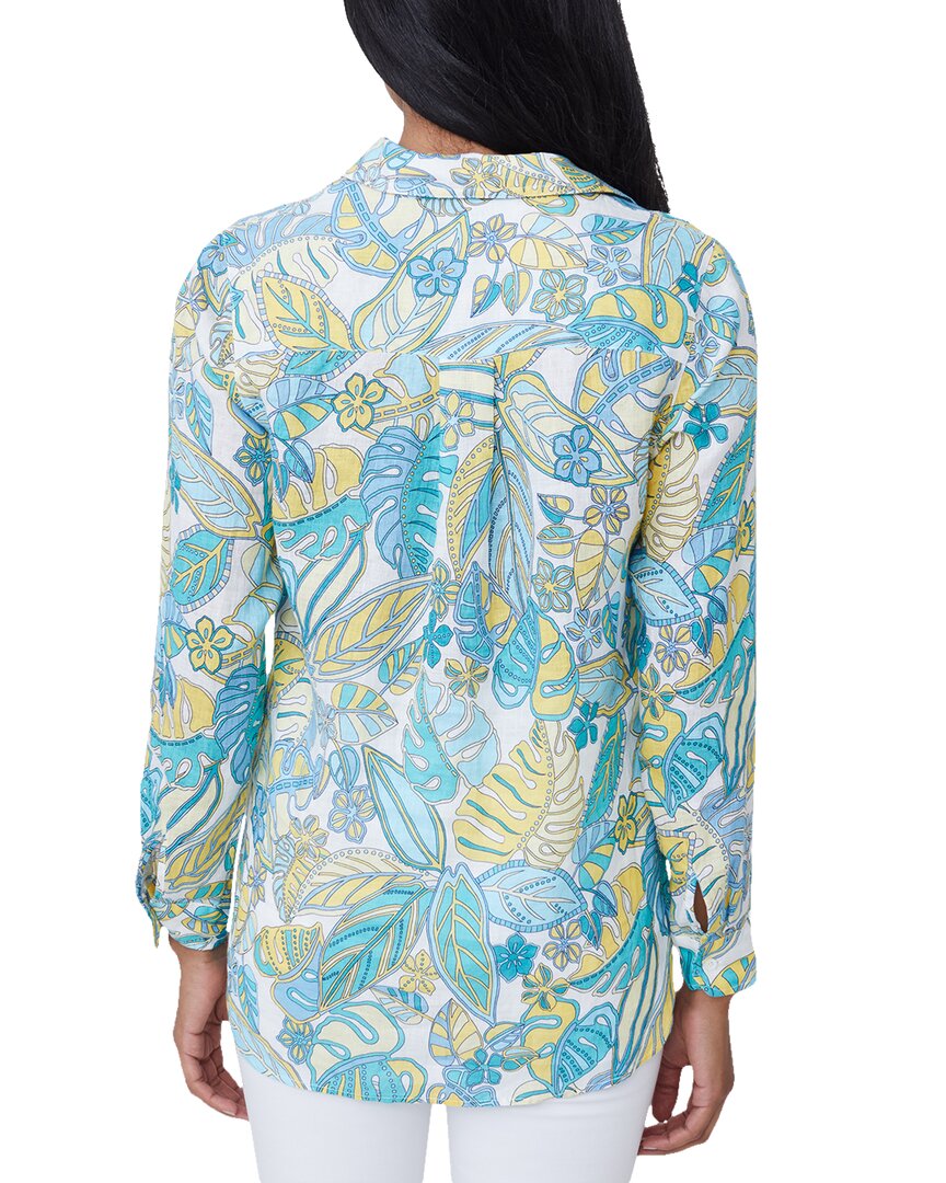 J.Mclaughlin Britt Linen Blouse