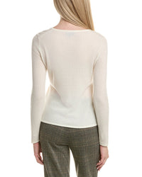 Bruno Magli Classic V-Neck Wool & Cashmere-Blend Sweater