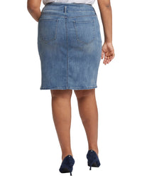 Nydj Plus High-Rise Hollywood Waist Skirt