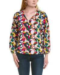 Duffield Lane Farrah Top Regular 0 (XS) Green