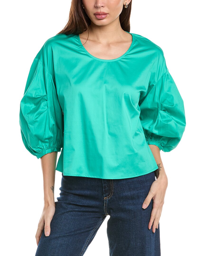 Crosby By Mollie Burch Sully Top Green Regular 00 (XXS)