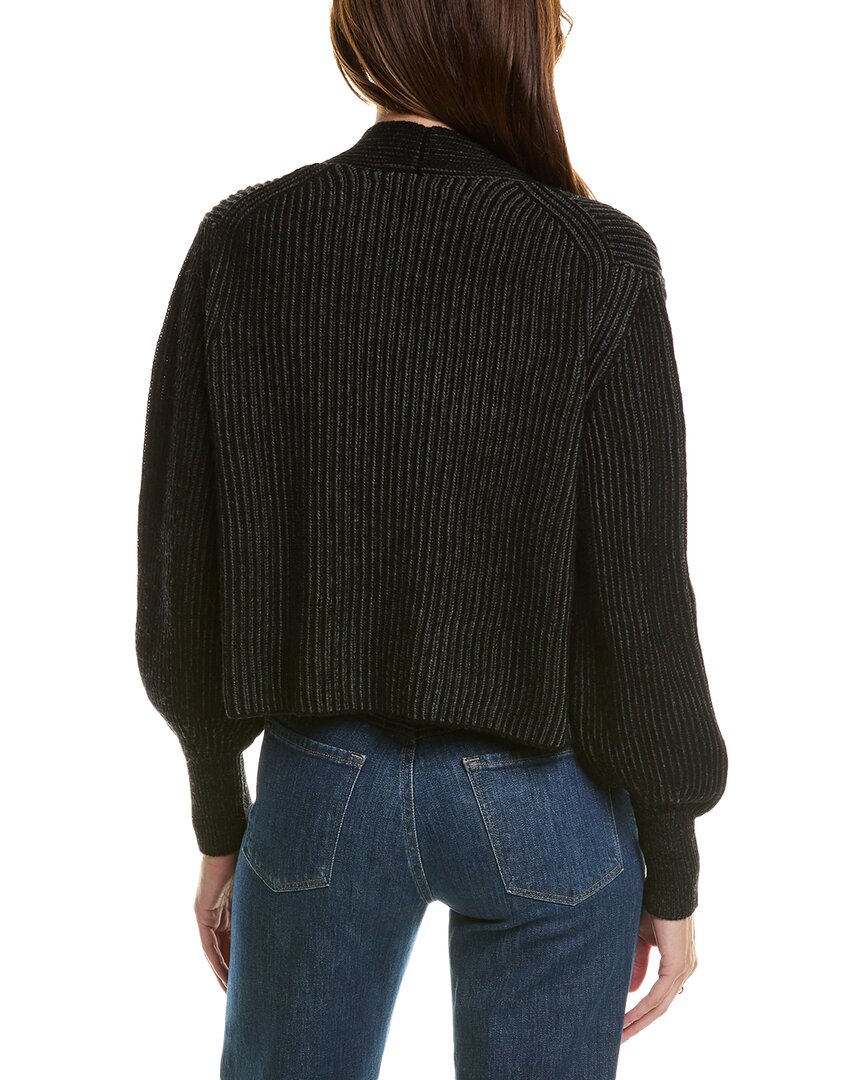 Forte Cashmere Plaited Wool & Cashmere-Blend Cardigan